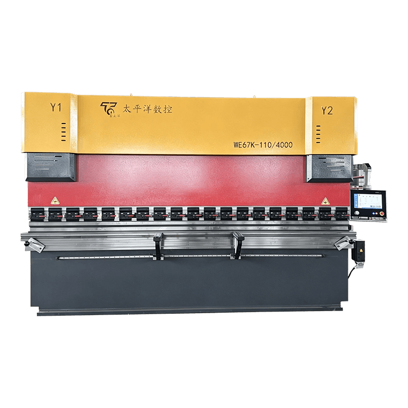 Mesin bending lembaran logam hidrolik CNC servo elektro-hidraulik seri WE67K